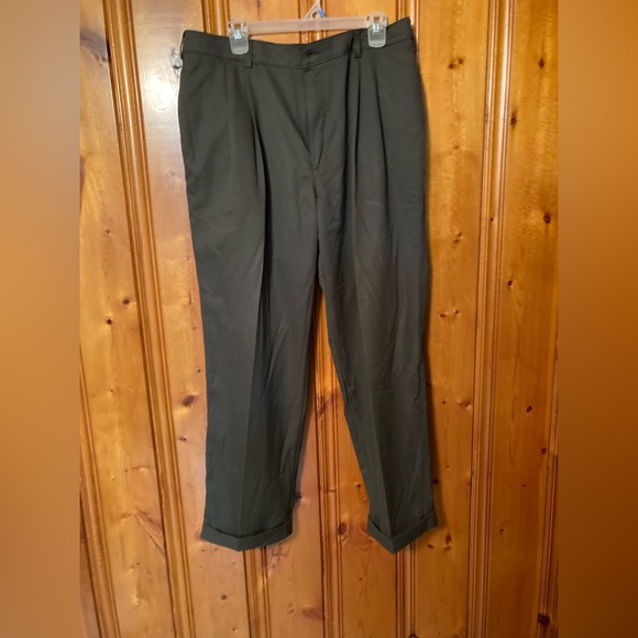 Size 36/30 Men’s Savane Silkworks Luxury touch Performance pants size Cuffs - Picture 1 of 4